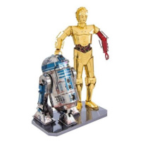 Metal Earth 3D puzzle Star Wars: R2D2 a C-3PO (deluxe set)