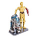 Metal Earth 3D puzzle Star Wars: R2D2 a C-3PO (deluxe set)