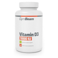 GymBeam Vitamin D3 1000 IU 120 kapslí