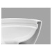 Eco produkty Square Rimless - závěsné wc bez splachovacího okruhu - včetně slim soft close sedát