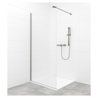 Sprchová zástěna Walk-in 100 cm SAT v barvě profilu PVD Gun metal SATBWI100PRGM