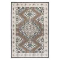 Hnědo-krémový koberec 200x280 cm Terrain – Hanse Home