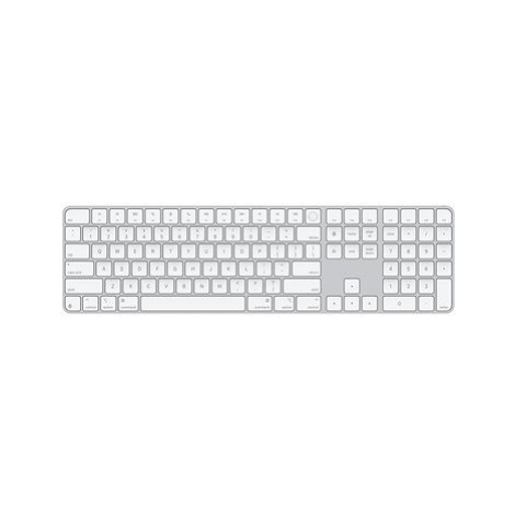 Apple Magic Keyboard 2024 s Touch ID, bílé klávesy - US