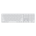 Apple Magic Keyboard 2024 s Touch ID, bílé klávesy - US