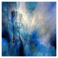 Ilustrace Blue light, Annette Schmucker, 40 × 40 cm