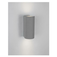 NOVA LUCE venkovní nástěnné svítidlo LIDO šedý beton skleněný difuzor GU10 2x7W IP65 100-240V be