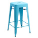 ArtD Barová židle PARIS inspirovaná Tolix 30 Barva: Modrá