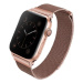 Řemínek UNIQ Dante Apple Watch Series 4/5/6/SE 40mm. Stainless Steel rose gold (UNIQ-40MM-DANRGD