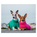 Ručně pletený svetr pro psy Paikka - růžový Velikost: 25