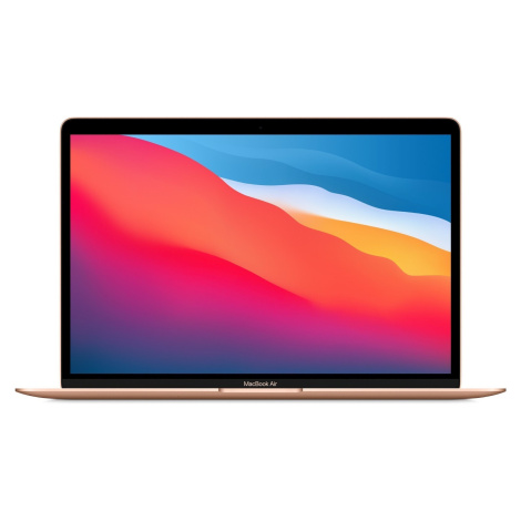 Apple MacBook Air 13, M1, 8GB, 256GB, 7-core GPU, zlatá (M1, 2020) - mgnd3sl/a