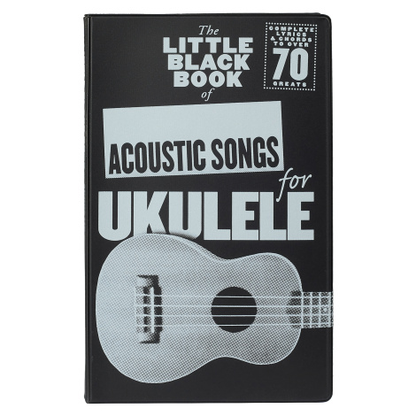 MS The Little Black Book Of Acoustic Songs For Ukulele