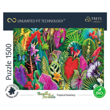 TREFL -  Puzzle 1500 UFT - Tropická zeleň