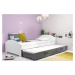 BMS Dětská postel s přistýlkou LILI 2 Barva: Bílá - bílá