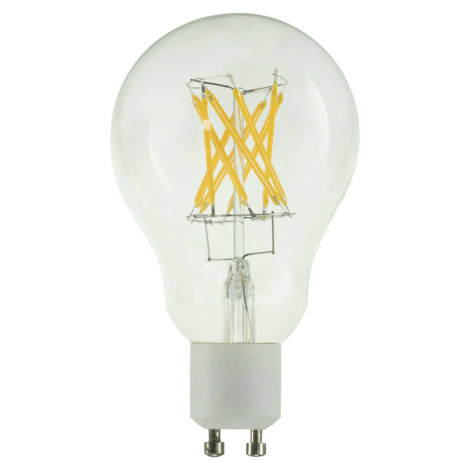 BIG WHITE (SLV) LED A60 Crossed Filament LED žárovka, GU10, fázové stmívání, 5W, 2200K 1008154