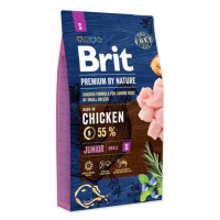 Krmivo Brit Premium by Nature Junior S 8kg