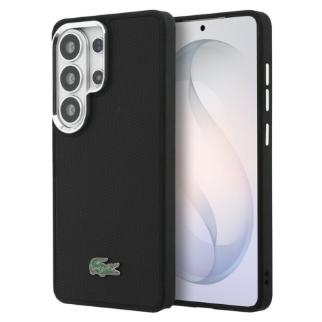 Lacoste Petit Pique Metal Logo Magnetic kryt Samsung Galaxy S26 Ultra černý