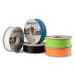 Spectrum 80747 3D filament, Premium PLA, 1,75mm, 5x250g, mix Polar White, Deep Black, Lion Orang