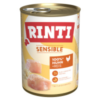 Výhodné balení RINTI Sensible 24 x 400 g - kuřecí a rýže