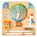 Lucy&Leo 322 Kalendář přírody - dřevěná naučná hrací deska - rozbaleno