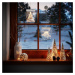 AmeliaHome LED světelná ozdoba na okno CHRISTMAS TREE bílá