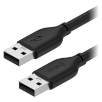 AlzaPower Core USB-A (M) to USB-A (M) 2.0, 3m černý