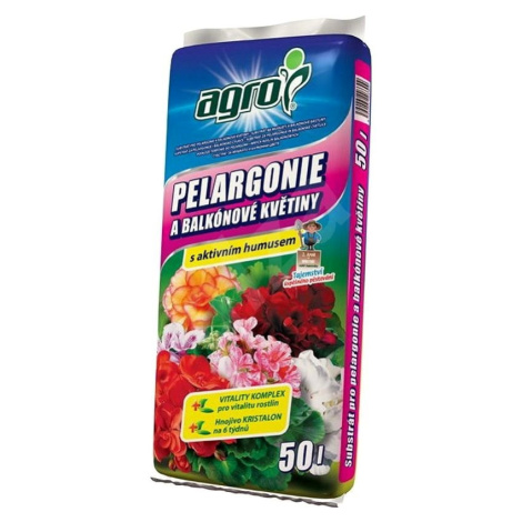 AGRO   substrát pro pelargonie 50l