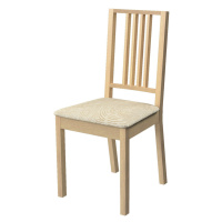 Dekoria Potah na sedák židle Börje, béžová a zlatá, potah sedák židle Börje, Living II, 162-07