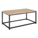 tectake 404449 konferenční stolek lynch 100x55x45,5cm - Industriální dřevo tmavé, rustikální - I