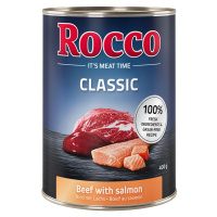 Rocco Classic 6 x 400 g - Hovězí s lososem