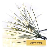 EMOS LED světelný řetěz – svítící trsy, nano, 2,35 m, vnitřní, teplá bílá, časovač