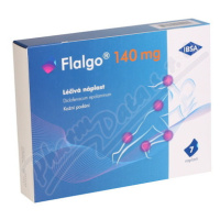 Flalgo 140 mg léčivá náplast 7 ks