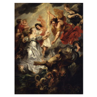 Obrazová reprodukce The Reconciliation of Marie de Medici and her son, Peter Paul Rubens, 30x40 