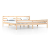 Rám postele masivní dřevo 180 × 200 cm Super King, 814834