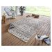 NORTHRUGS - Hanse Home koberce Kusový koberec Twin Supreme 103860 Biri Black/Cream – na ven i na