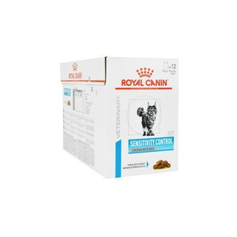 Royal Canin VD Feline Sensit Control 12x85g kuře kapsa