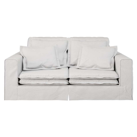 Bílá pohovka 196 cm Nora – Ropez