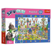 Puzzle s hledáním obrázků Spy Guy: Zábavní park/100 dílků