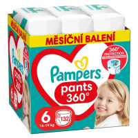 PAMPERS Pants vel.6 Plenkové kalhotky 15+kg 132 ks