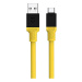 Tactical Fat Man kabel USB-A/USB-C (1m) žlutý
