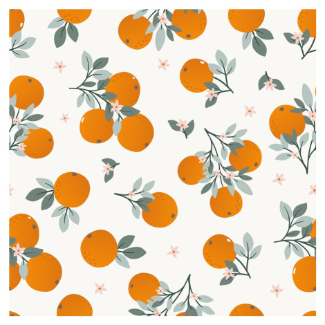 Dětská tapeta 10 m x 50 cm Tangerine – Lilipinso