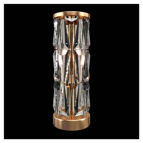 Maytoni Luxusní stolní lampa PUNTES, 60W, v. 58 cm, 2xE14 Barva: Zlatá