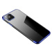 Color Electroplating silikonové pouzdro na Samsung Galaxy S21 5G blue