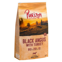 Purizon granule, 12 kg - bez obilovin za skvělou cenu! - 80:20:0 Black-Angus hovězí s krocanem -