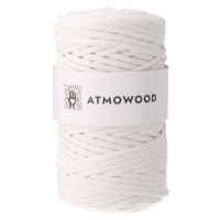Atmowood příze 5 mm - bílá