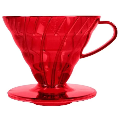 Hario Dripper V60 -02T Desert Red - plastový