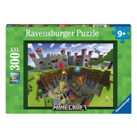 RAVENSBURGER - Minecraft 300 dílků