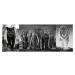 Panter, slon a lev 1000 dílků Panorama Triptychon