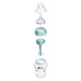 Tommee Tippee ADVANCED ANTI-COLIC Samosterilizační Kojenecká Lahev  Pomalý Průtok 260 ml 0m+