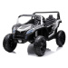 mamido  Elektrické autíčko Buggy UTV Strong 24V nafukovací kola bílé