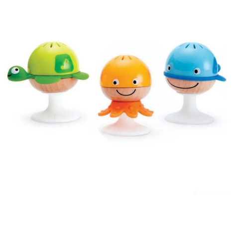 Chrastítko - Panáčci s přísavkou, 3ks (Hape)